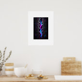 Dimensionaler Riss 3D Poster (Küche)