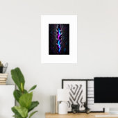 Dimensionaler Riss 3D Poster (Heimbüro)