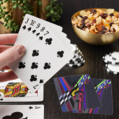Dimensionen der Musik Spielkarten (In Situ)