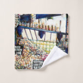 Dimensionen der Neugier Badhandtuch Set (Waschlappen)