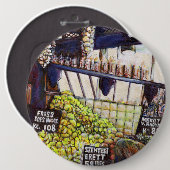 Dimensionen der Neugier Button (Vorne & Hinten)