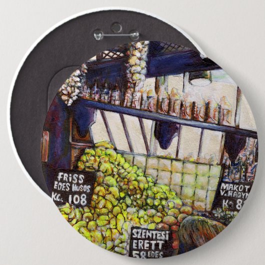 Dimensionen der Neugier Button (Vorne & Hinten)