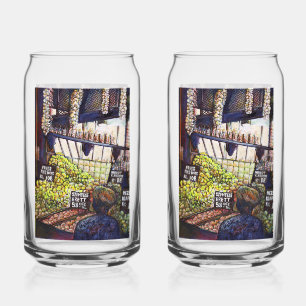 Dimensionen der Neugier Dosenglas