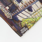 Dimensionen der Neugier Fleecedecke (Ecke)