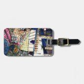 Dimensionen der Neugier Gepäckanhänger (Vorderseite horizontal)