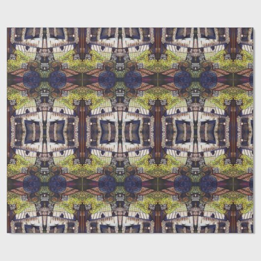 Dimensionen der Neugier Geschenkpapier (Flach)