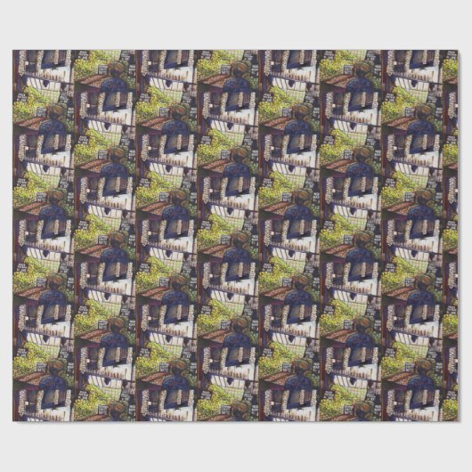 Dimensionen der Neugier Geschenkpapier (Flach)