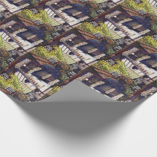 Dimensionen der Neugier Geschenkpapier (Ecke)