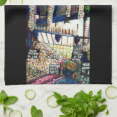 Dimensionen der Neugier Geschirrtuch (Gefaltet)