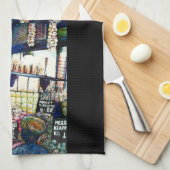 Dimensionen der Neugier Geschirrtuch (Viertel Falte)