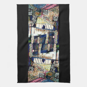 Dimensionen der Neugier Geschirrtuch