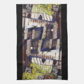 Dimensionen der Neugier Geschirrtuch (Vertikal)