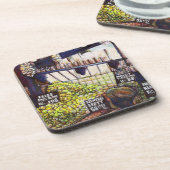 Dimensionen der Neugier Getränkeuntersetzer (Linke Seite)