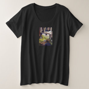 Dimensionen der Neugier Große Größe T-Shirt