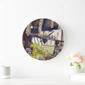 Dimensionen der Neugier Große Wanduhr (Zuhause)