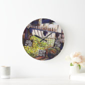 Dimensionen der Neugier Große Wanduhr (Zuhause)