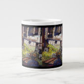 Dimensionen der Neugier Jumbo-Tasse (Vorderseite)