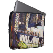 Dimensionen der Neugier Laptopschutzhülle (Vorne Rechts)