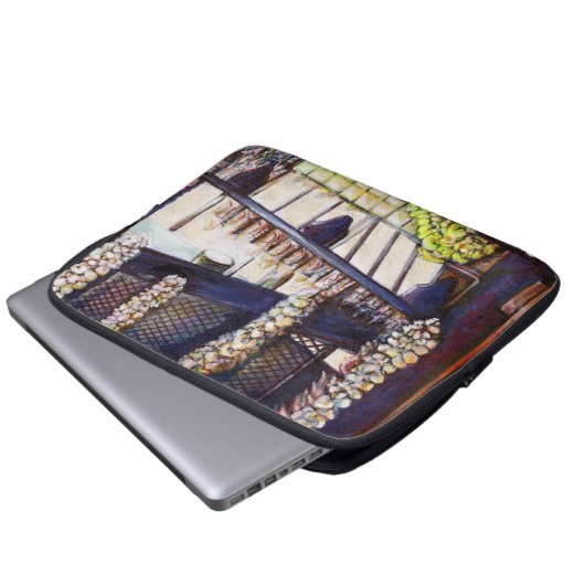 Dimensionen der Neugier Laptopschutzhülle (Vorne Knopf)