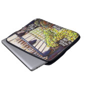 Dimensionen der Neugier Laptopschutzhülle (Vorne Knopf)