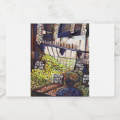 Dimensionen der Neugier Lebensmitteletikett (Einzelnes Label)