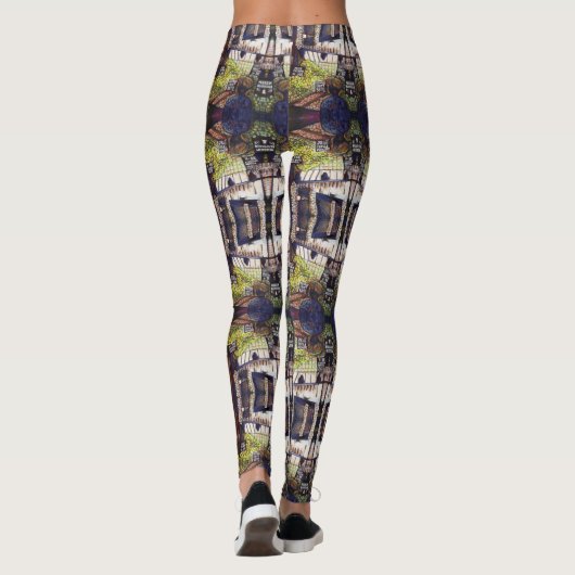 Dimensionen der Neugier Leggings (Rückseite)
