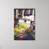 Dimensionen der Neugier Leinwanddruck (Vorderseite)