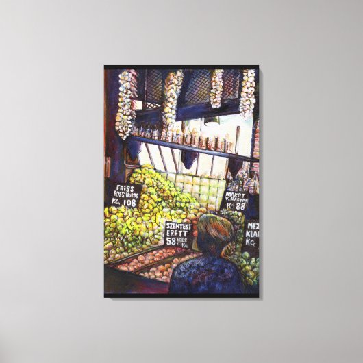 Dimensionen der Neugier Leinwanddruck (Vorderseite)