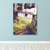 Dimensionen der Neugier Leinwanddruck (Insitu (Holzboden))