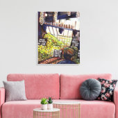 Dimensionen der Neugier Leinwanddruck (Insitu (Wohnzimmer))