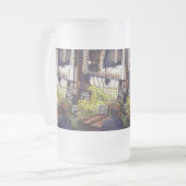 Dimensionen der Neugier Mattglas Bierglas (Vorderseite Links)