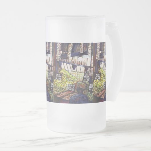 Dimensionen der Neugier Mattglas Bierglas (VorderseiteRechts)