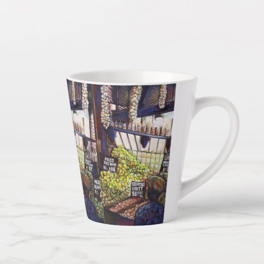 Dimensionen der Neugier Milchtasse (Rechts)