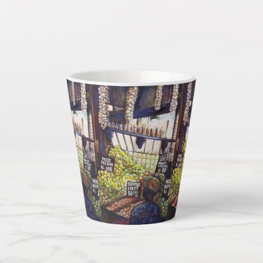 Dimensionen der Neugier Milchtasse (Vorderseite)