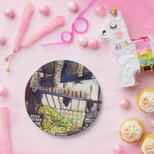 Dimensionen der Neugier Pappteller (Party)