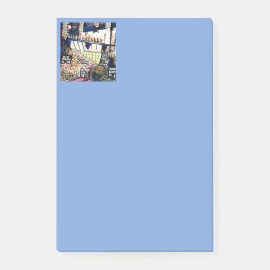 Dimensionen der Neugier Post-it Klebezettel (Vorderseite)