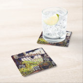 Dimensionen der Neugier Rechteckiger Pappuntersetzer (Vor Ort)