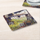 Dimensionen der Neugier Rechteckiger Pappuntersetzer (angewinkelt)