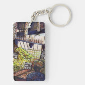 Dimensionen der Neugier Schlüsselanhänger (Rückseite)