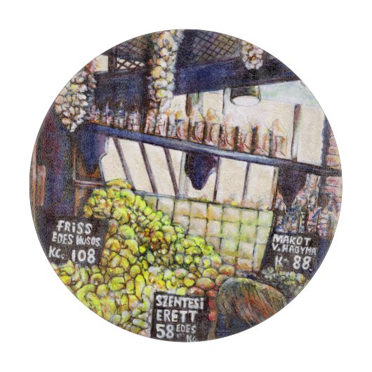 Dimensionen der Neugier Schneidebrett (Vorderseite)