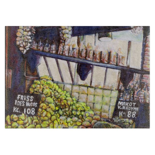 Dimensionen der Neugier Schneidebrett (Vorderseite)