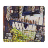 Dimensionen der Neugier Schneidebrett (Vorderseite)