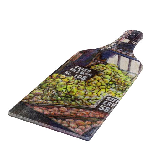 Dimensionen der Neugier Schneidebrett (Ecke)