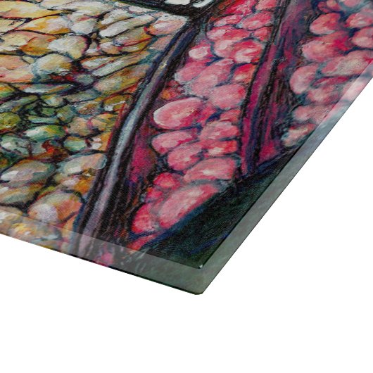 Dimensionen der Neugier Schneidebrett (Ecke)