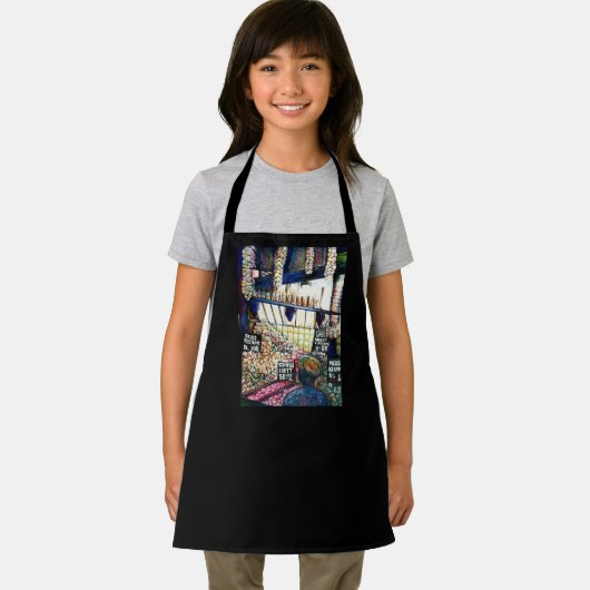 Dimensionen der Neugier Schürze (Insitu)