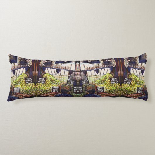 Dimensionen der Neugier Seitenschläferkissen (Vorderseite)