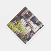 Dimensionen der Neugier Serviette (Ecke)