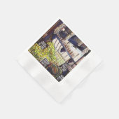 Dimensionen der Neugier Serviette (Ecke)