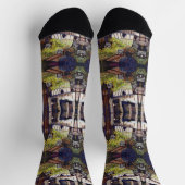 Dimensionen der Neugier Socken (Oben)