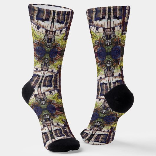 Dimensionen der Neugier Socken (Gewinkelt)